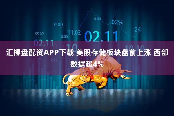 汇操盘配资APP下载 美股存储板块盘前上涨 西部数据超4%