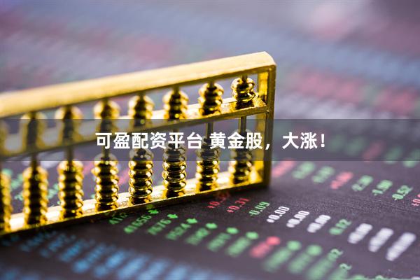 可盈配资平台 黄金股，大涨！