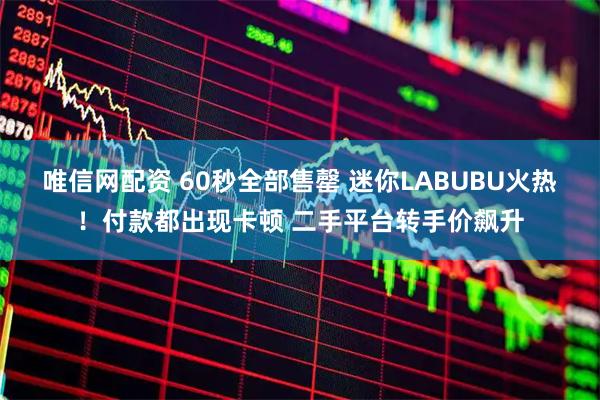 唯信网配资 60秒全部售罄 迷你LABUBU火热！付款都出现卡顿 二手平台转手价飙升